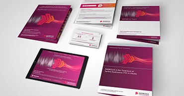visualization of a payer marketing campaign materials